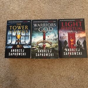 Fantasy Book Set by Andrzej Sapkowski